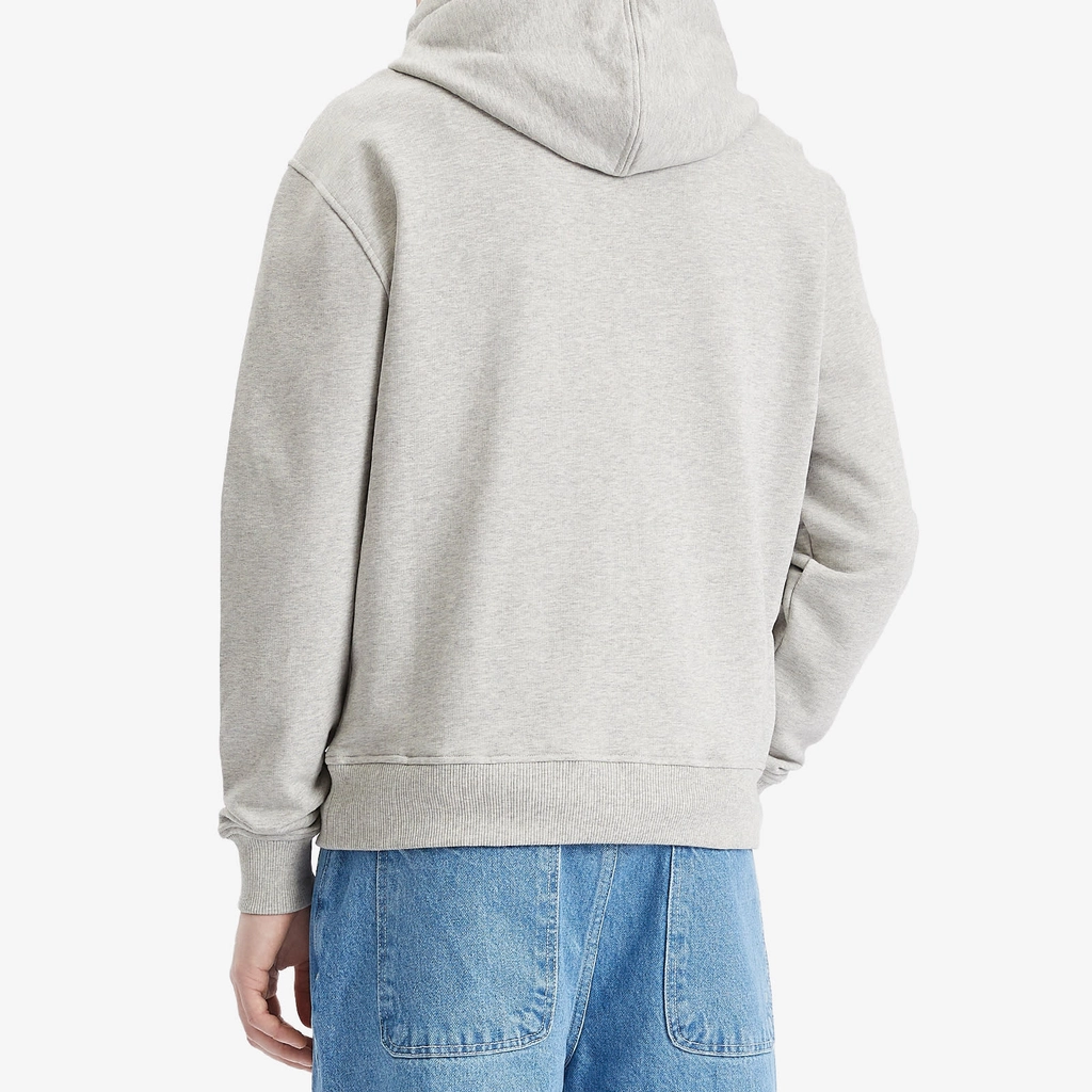 AMI Paris Men's Ami De Coeur Hoodie Heather Ash Grey